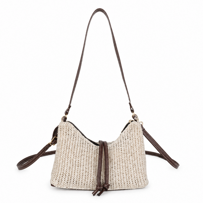 Sac Borsa Paglia Chocolat