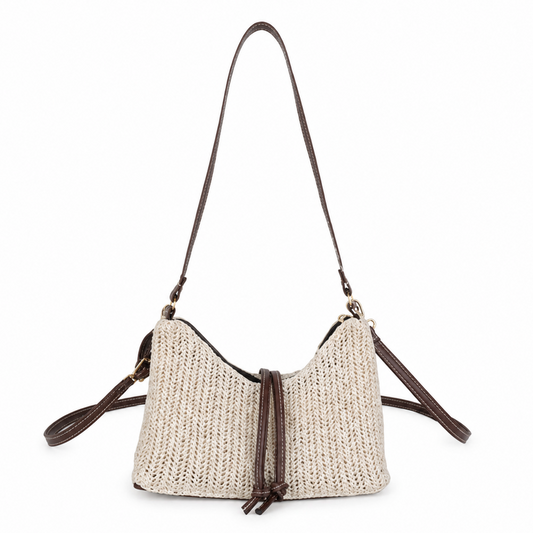 Sac Borsa Paglia Chocolat
