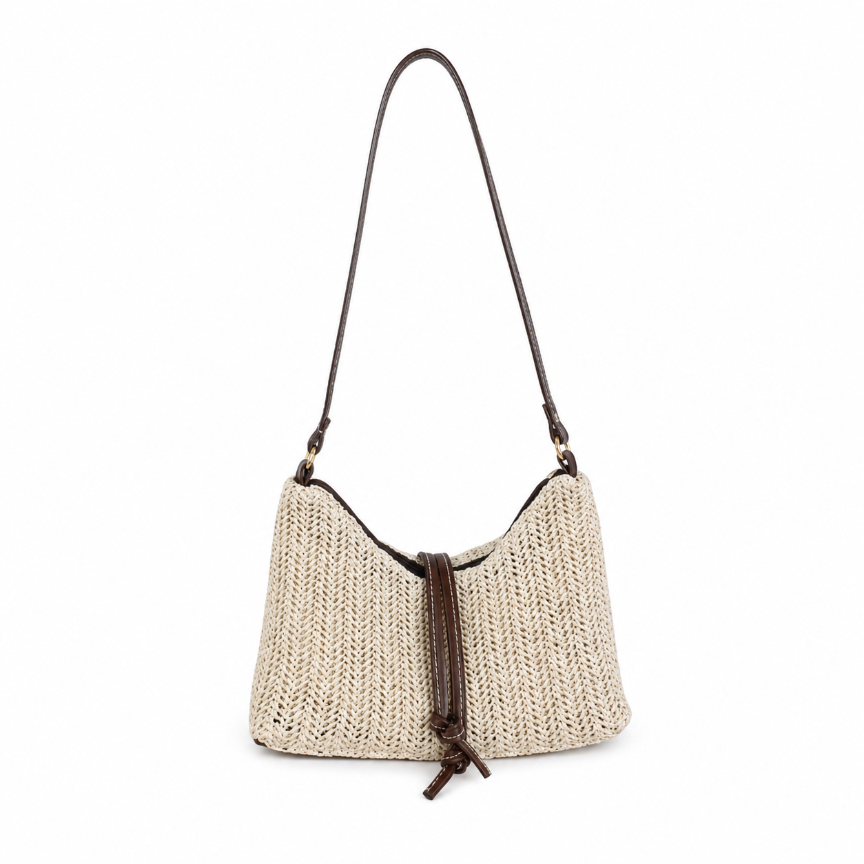 Sac Borsa Paglia Chocolat